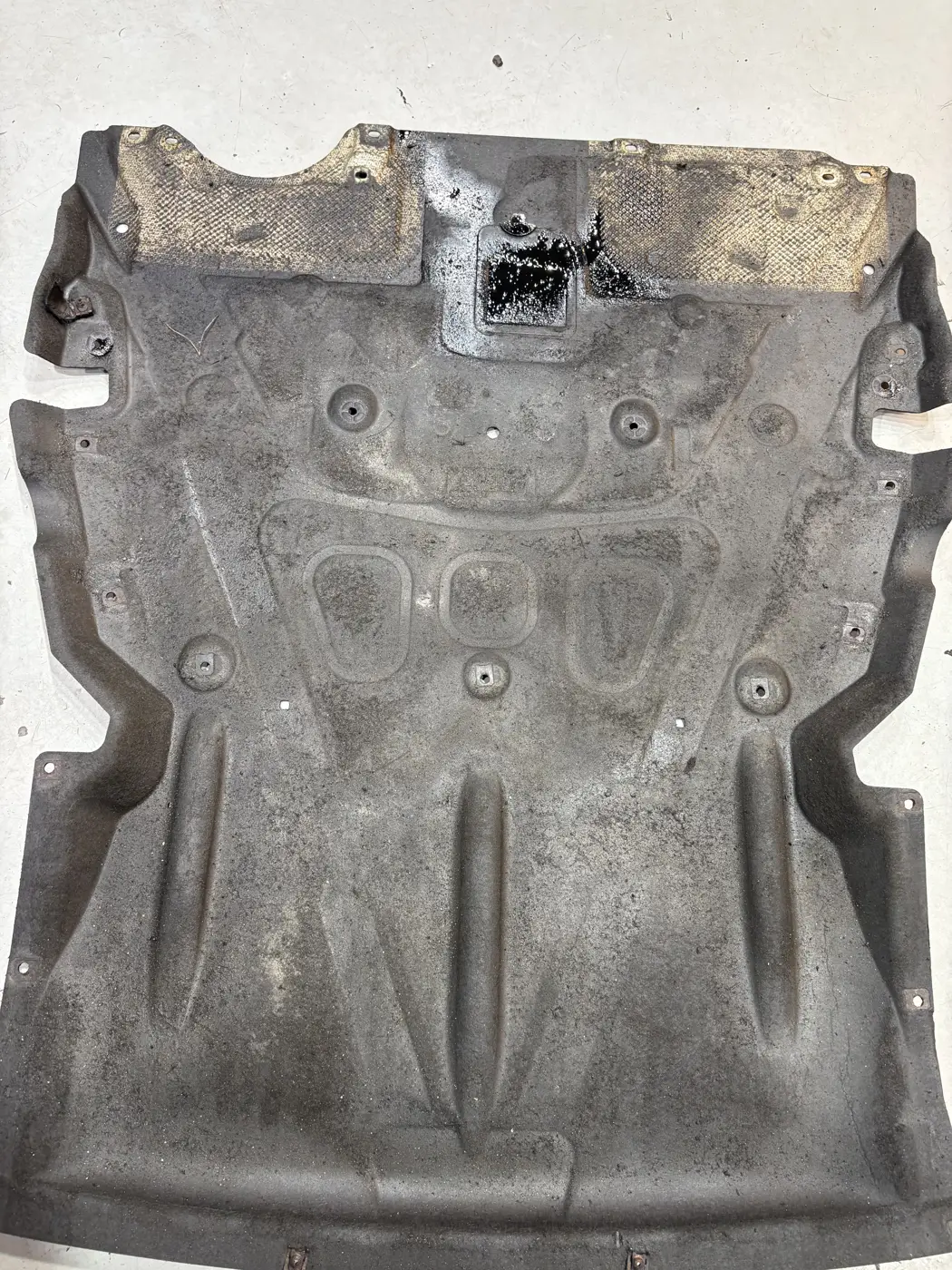 Removed undertray