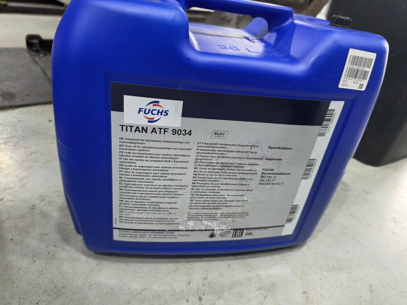 FUCHS TITAN ATF 9034