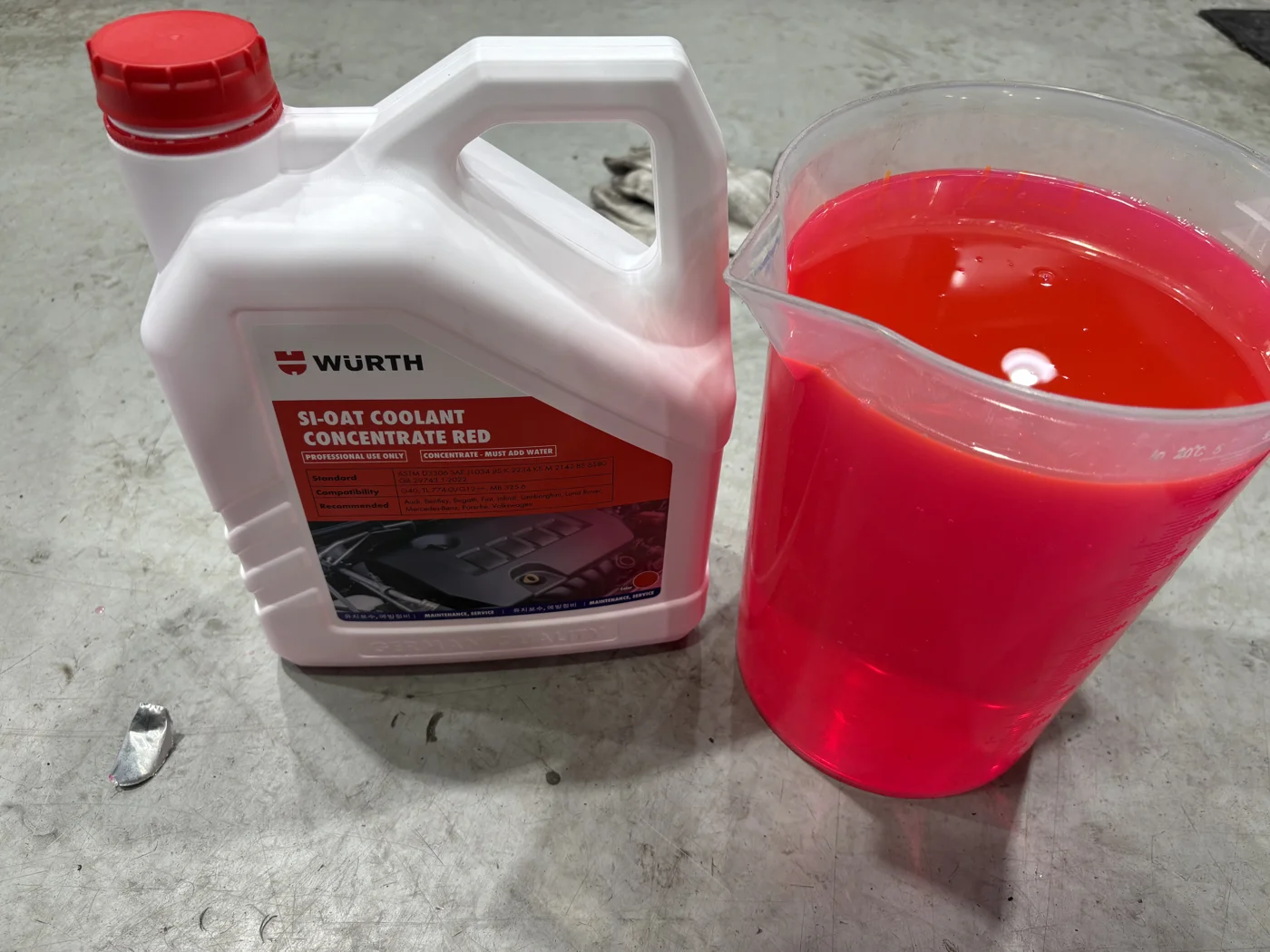 WURTH SI-OAT coolant concentrate