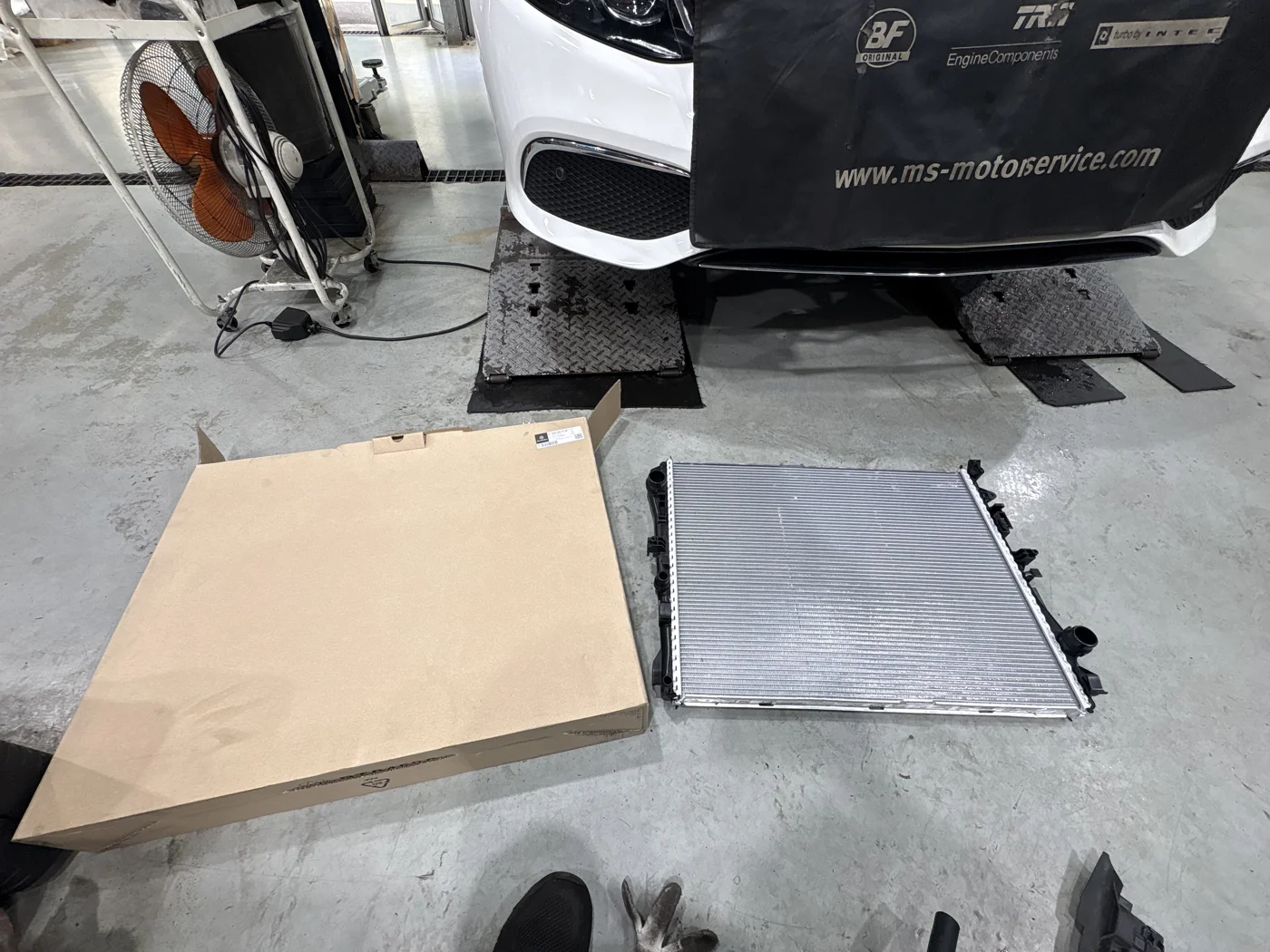 Genuine replacement radiator