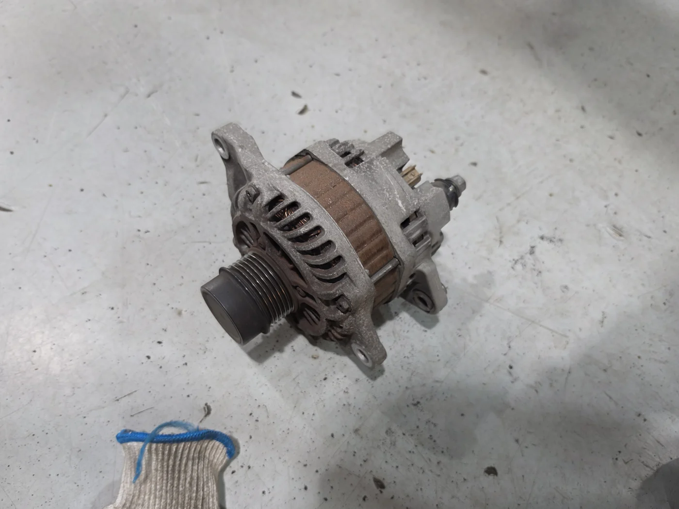 Removed alternator