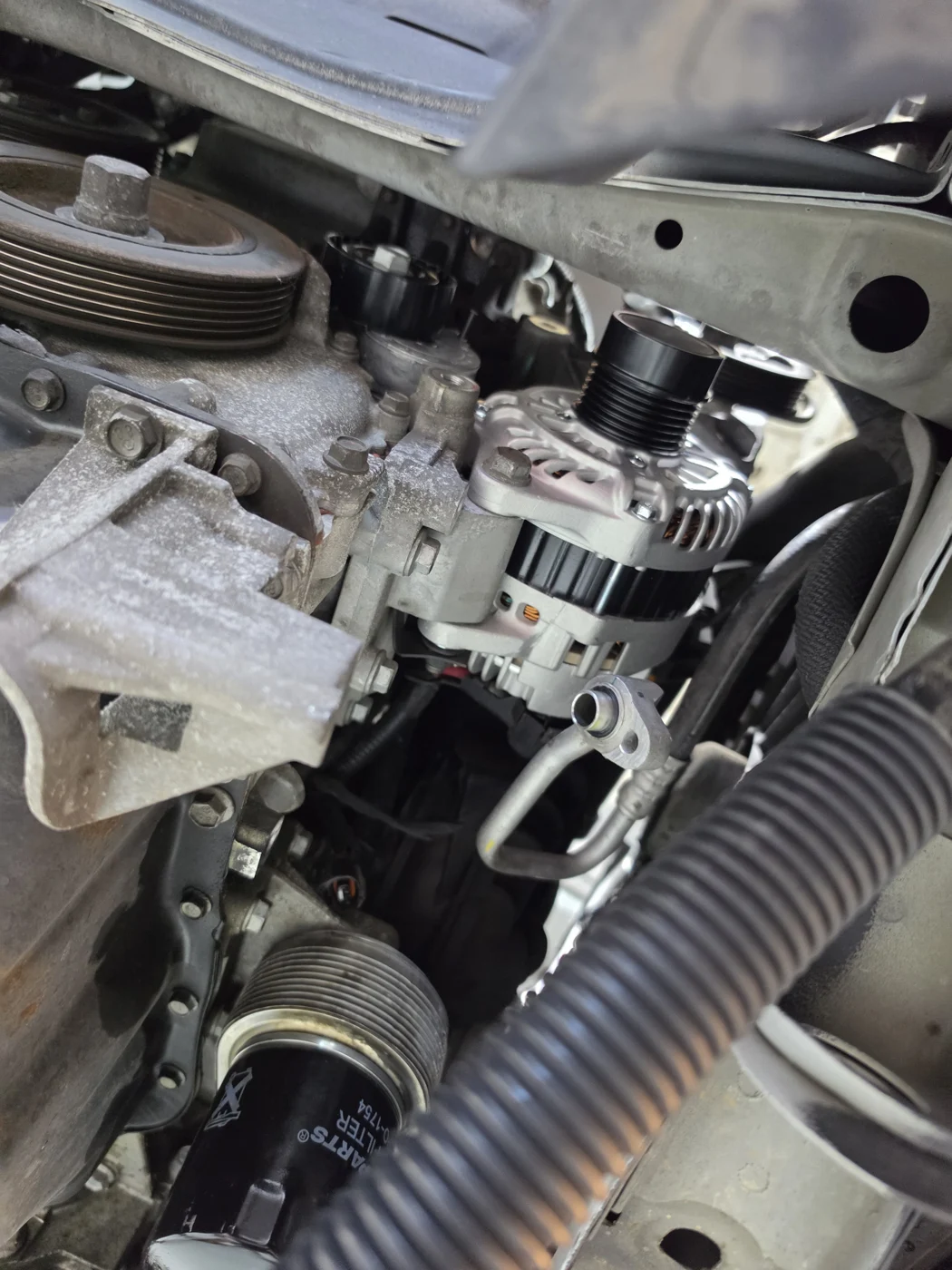 Installing the alternator