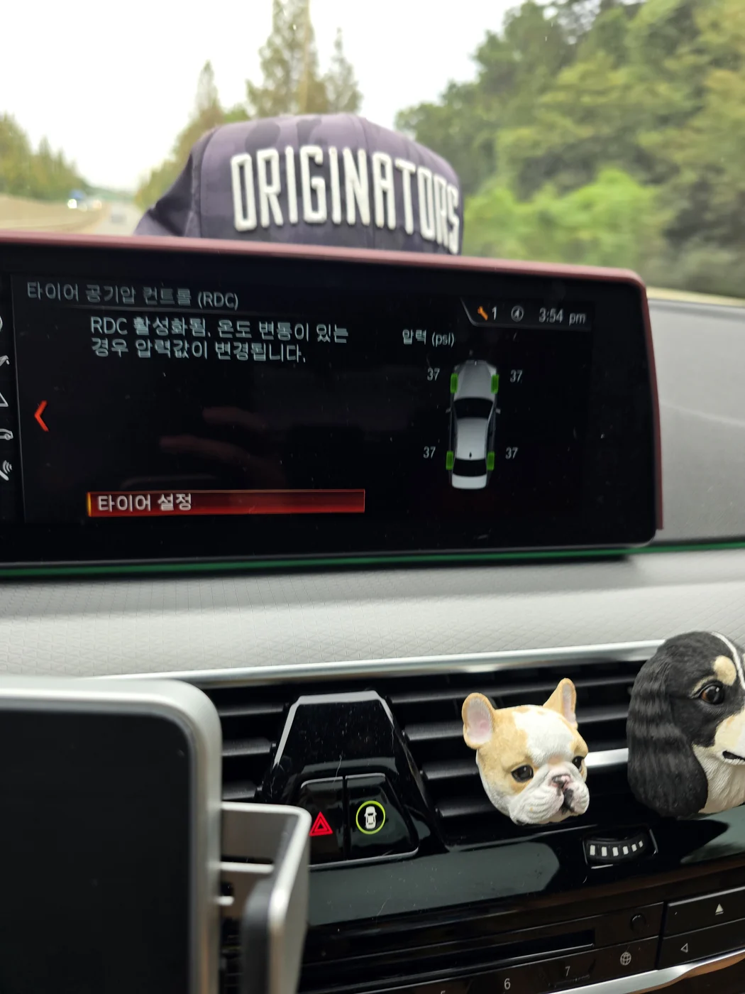 TPMS reset in progress
