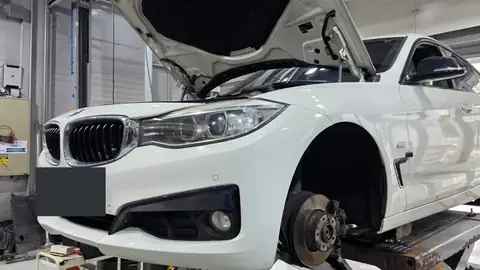 BMW 320d GT 앞뒤 쇼바 교환과 하체 정비, 얼라인먼트