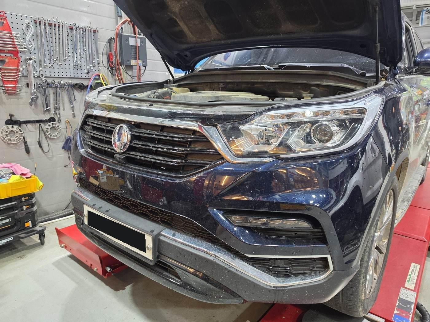 The 2018 G4 Rexton 2.2 that had its intake manifold and gasket replaced.