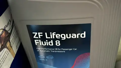 BMW 440i G22 미션오일 교환, ZF LifeguardFluid 8과 BG PXT