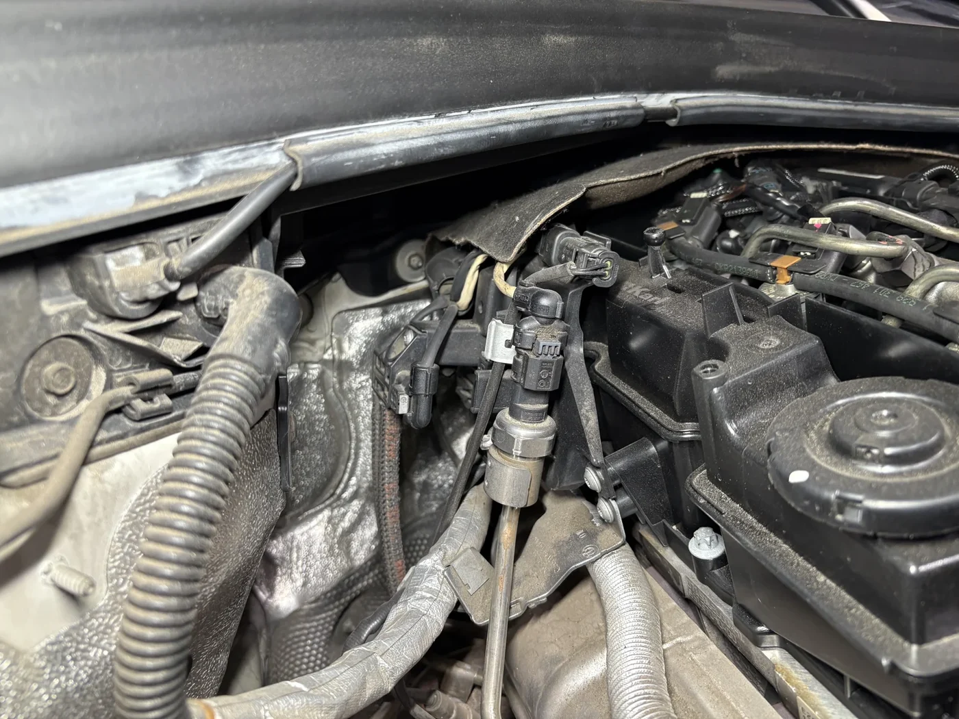 Inspection before DPF removal