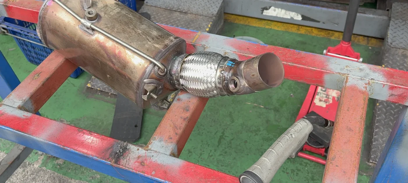 New flexible exhaust joint