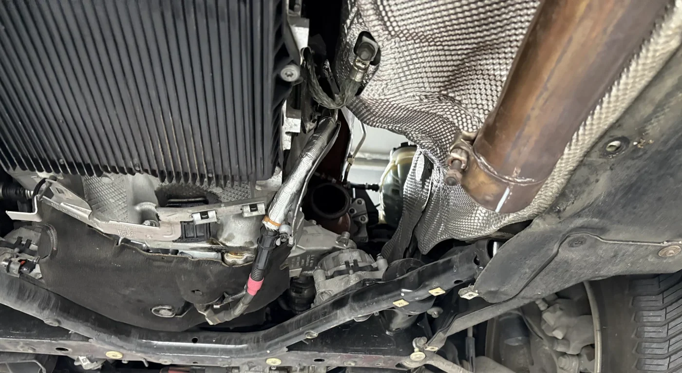 Exhaust removal work