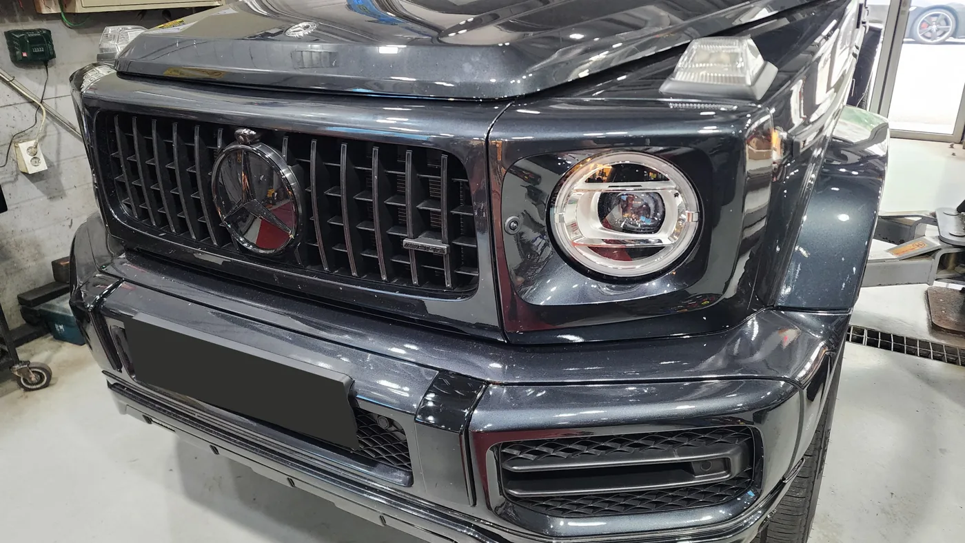 The actual G500 brought in for maintenance at approximately 48,000km