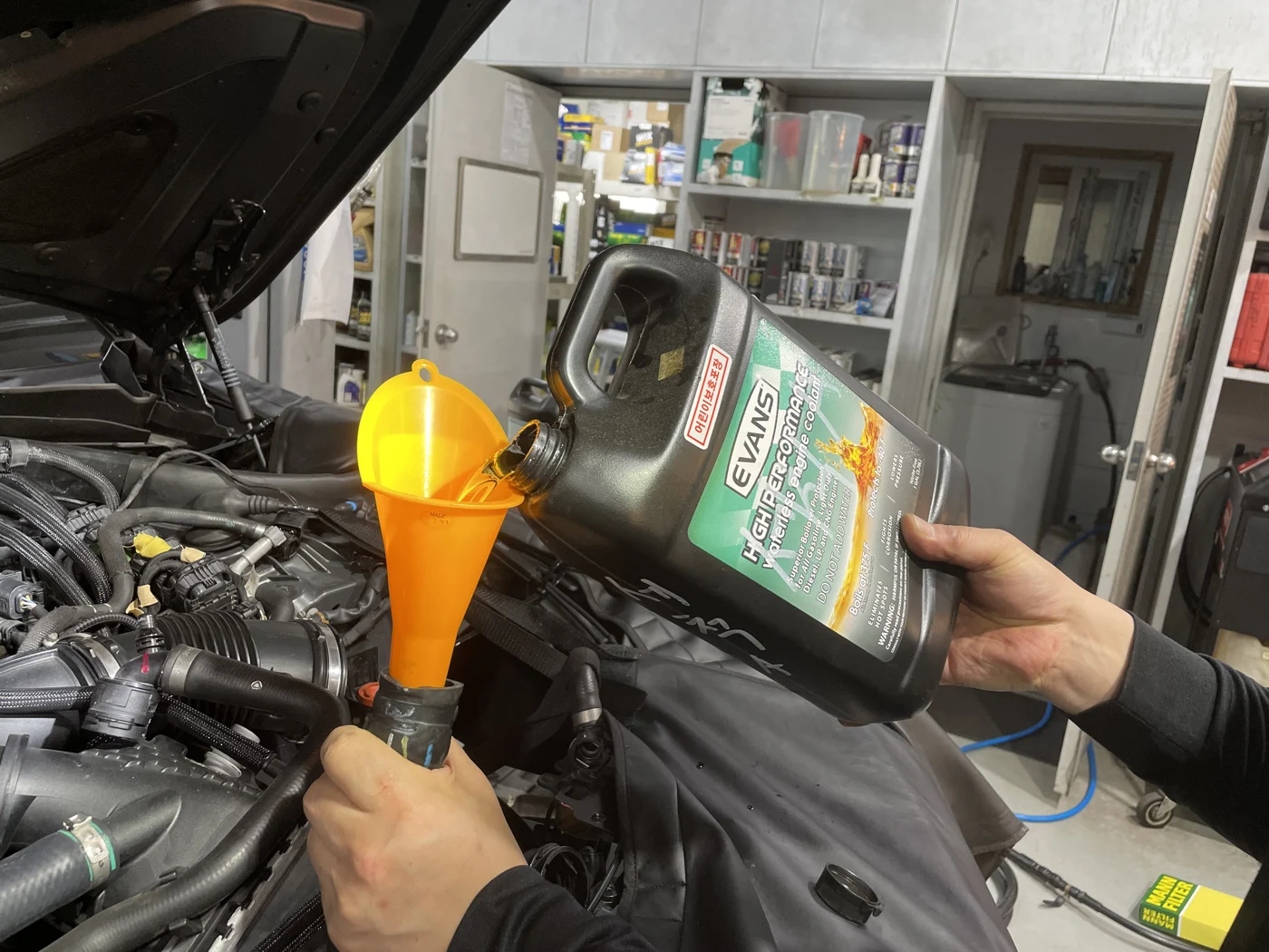 2024 Evans coolant work