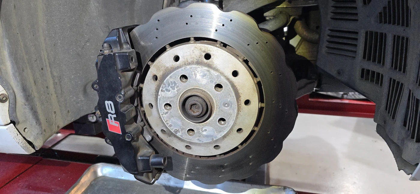 March 2025 · Brake disc before machining
