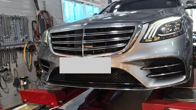 여러 번 얼라인먼트를 봐도 불편했던 벤츠 S350, 타이어까지 함께 맞췄습니다