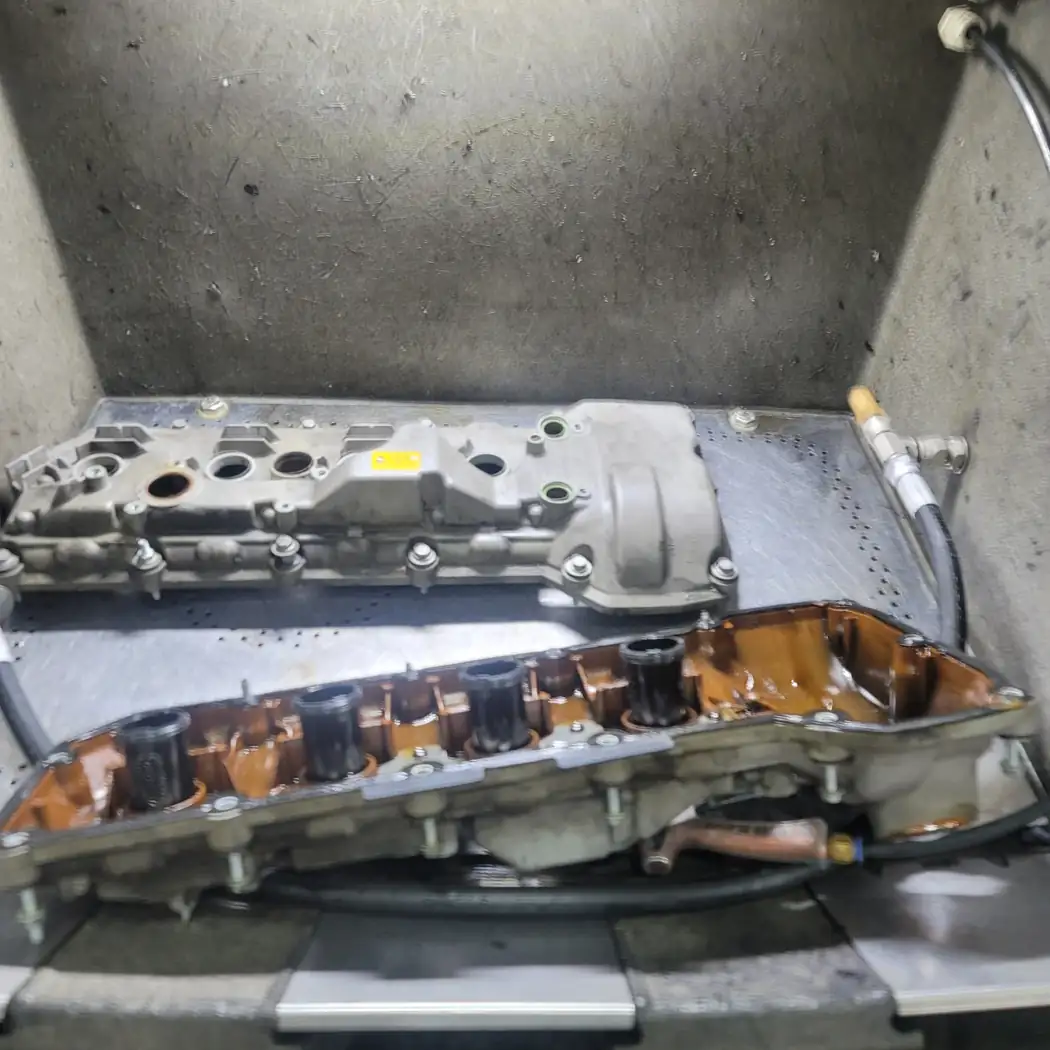 Cleaning the removed covers