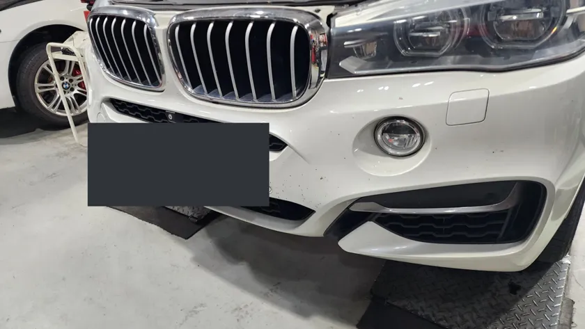 BMW X6 M50d 냉각수 누수, 워터펌프·서모스탯 교환